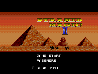 Screenshot Thumbnail / Media File 1 for [SegaNet] Pyramid Magic III (Japan)